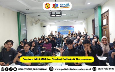 SEMINAR MINI MBA FOR STUDENT POLITEKNIK DARUSSALAM